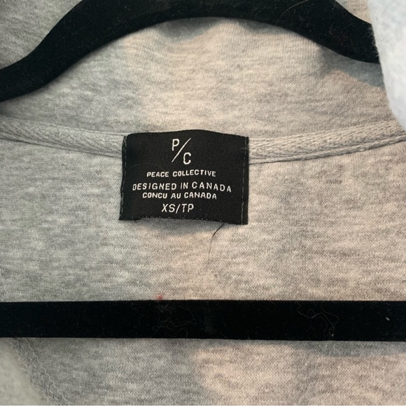 Peace Collective Quarter Zip Sweatshirt - Picture 2 of 2